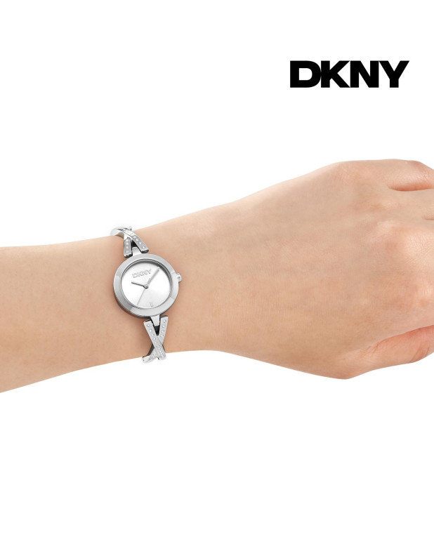 DKNY Women Half Bangle Watch